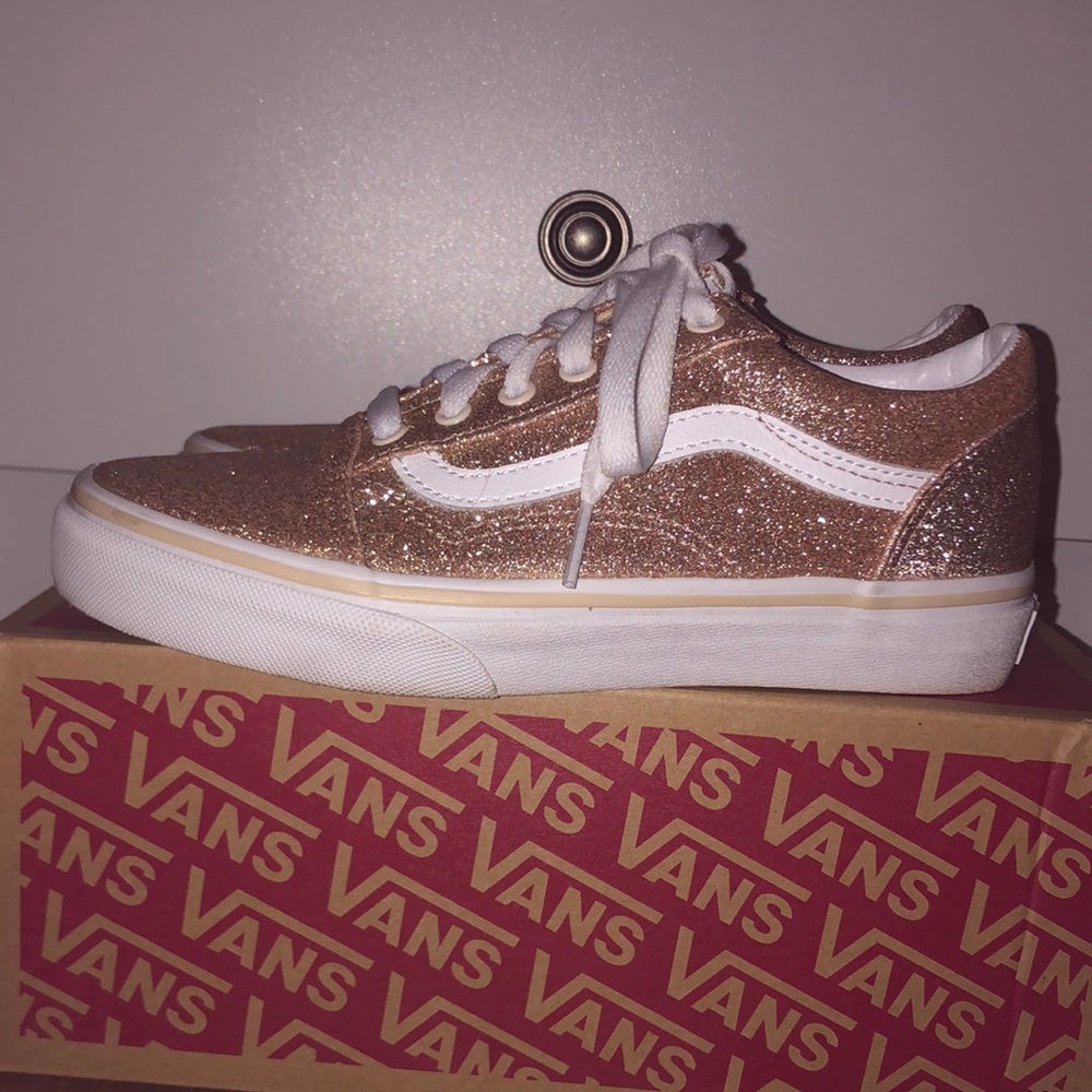 Rose gold vans